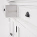 NovaSolo Halifax Glass-Display Hutch Unit White BCA594