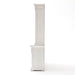 NovaSolo Provence Cabinet with Hutch White BCA595