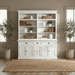 NovaSolo Halifax Hutch Bookcase 5 Doors 3 Drawers White BCA606