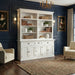 NovaSolo Halifax Hutch Bookcase 5 Doors 3 Drawers White BCA606