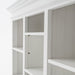 NovaSolo Halifax Buffet Hutch Unit with 2 Adjustable Shelves White BCA607