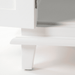NovaSolo Skansen Hutch Bookcase Unit in Classic White BCA613