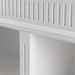 NovaSolo Skansen Hutch Bookcase Unit in Classic White BCA613