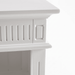 NovaSolo Skansen Hutch Bookcase Unit in Classic White BCA613