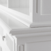 NovaSolo Skansen Hutch Unit with 6 Shelves in Classic White BCA615