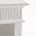 NovaSolo Skansen Hutch Unit with 6 Shelves in Classic White BCA615
