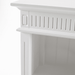 NovaSolo Skansen Hutch Unit with 6 Shelves in Classic White BCA615