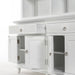 NovaSolo Skansen Hutch Unit with 6 Shelves in Classic White BCA615
