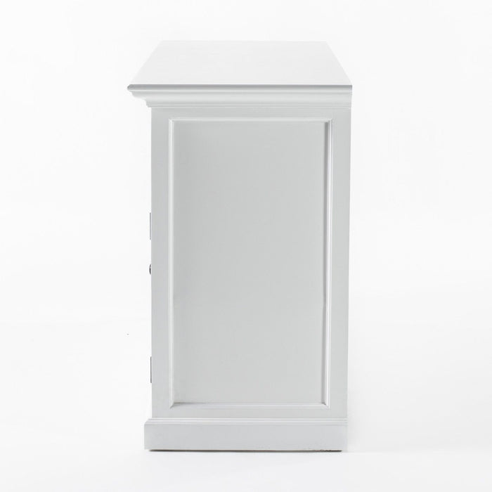 NovaSolo Halifax Classic Buffet with Glass Doors White BG127