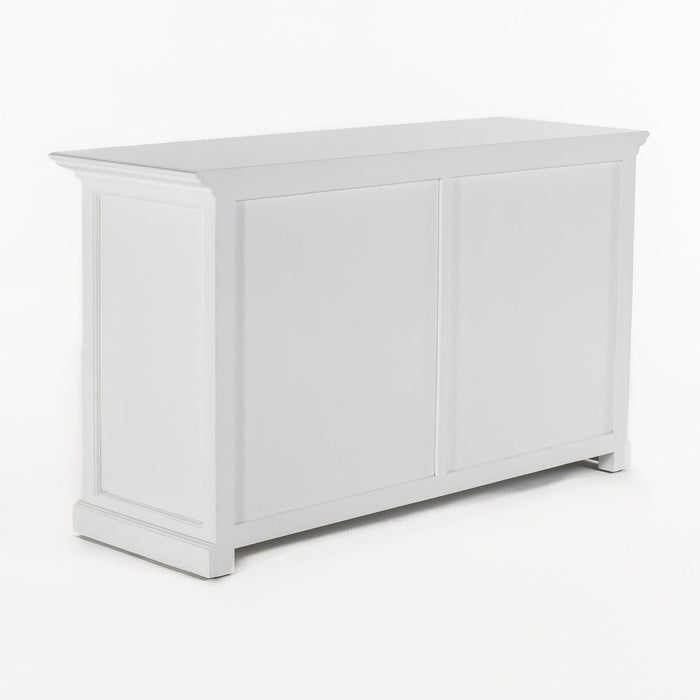 NovaSolo Halifax Classic Buffet with Glass Doors White BG127