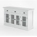 NovaSolo Halifax Classic Buffet with 4 Glass Doors 3 Drawers BG192