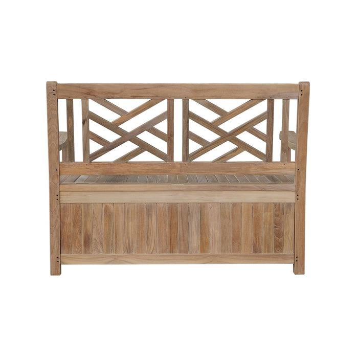 Anderson Teak Vilano Storage Bench BH-153SB