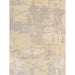 Pasargad Home Modern Collection Hand-Knotted Silk & Wool Area Rug-10' 3" X 14' 6", Beige/Grey PRJ-8d 10x15