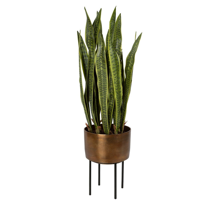 Uttermost Fasita Brass Planter 2 Cartons 60185