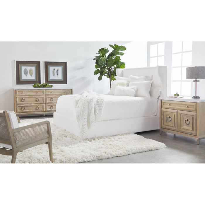 Essentials For Living Stitch & Hand - Dining & Bedroom Balboa Queen Bed 7128-1.LPPRL/NG