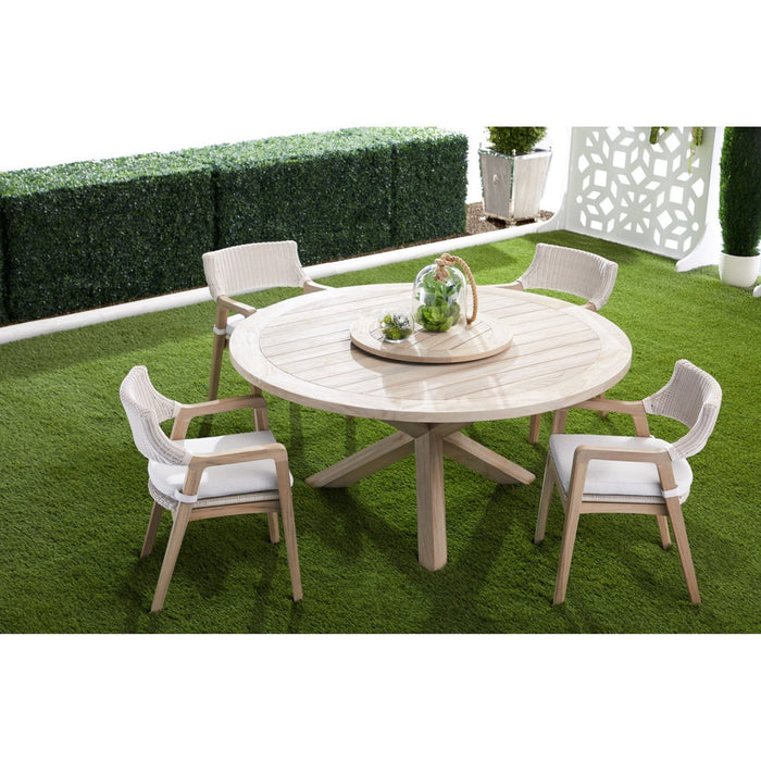 Essentials For Living Woven - Outdoor Boca Outdoor 63" Round Dining Table 6829.GT