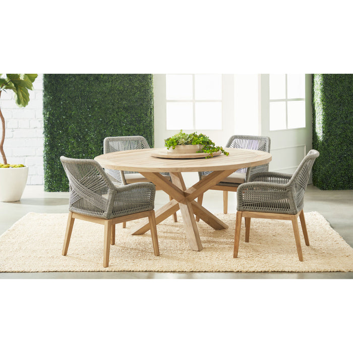 Essentials For Living Woven - Outdoor Boca Outdoor 63" Round Dining Table 6829.GT