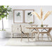 Essentials For Living Bella Antique Bridge Dining Table 8014.WW-PNE