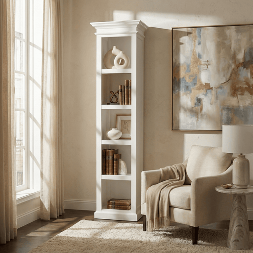 NovaSolo Halifax Bookshelf White CA591