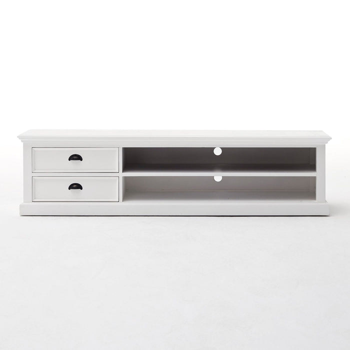 NovaSolo Halifax Large TV Stand Entertainment Center Two-tone CA592-180