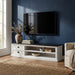 NovaSolo Halifax Contrast Large Entertainment Center Two-tone CA592-180CT