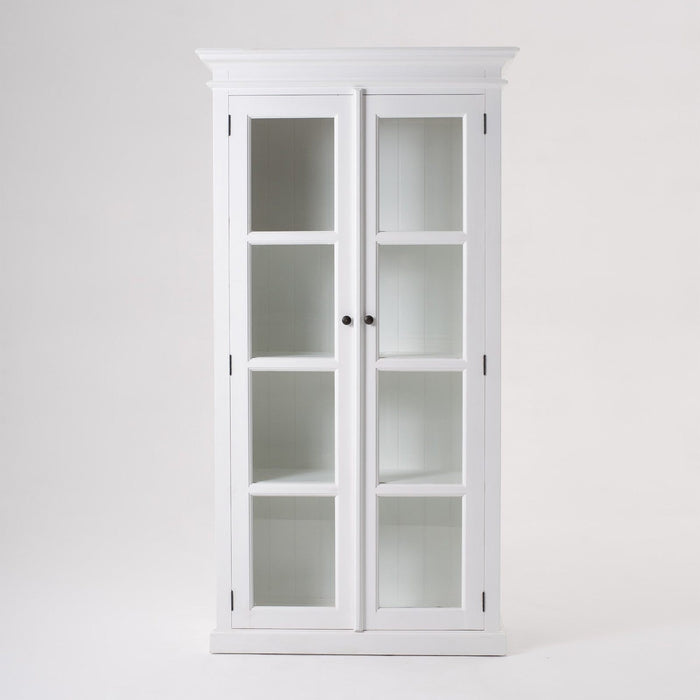 NovaSolo Halifax Double Vitrine White CA595