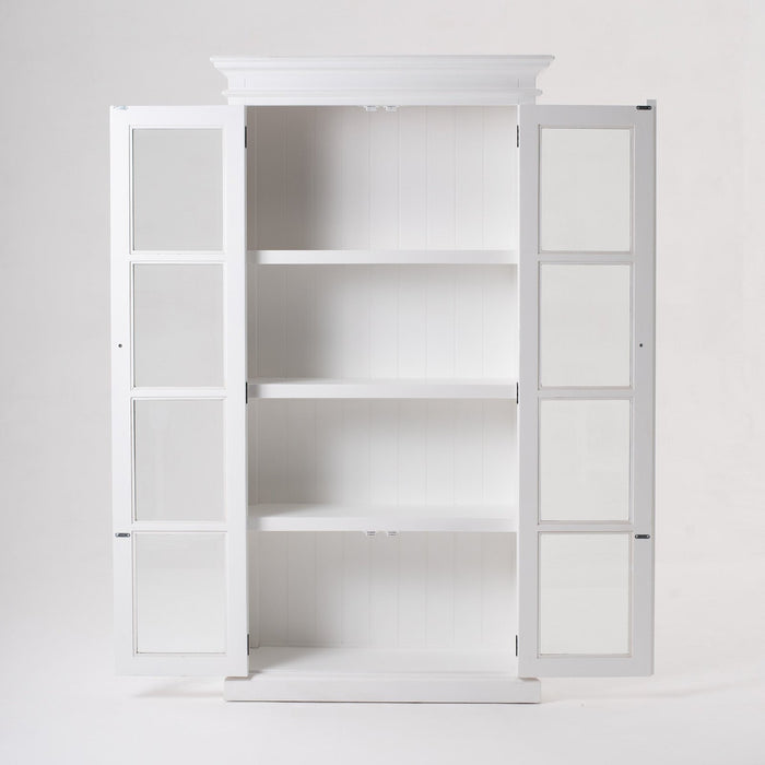 NovaSolo Halifax Double Vitrine White CA595