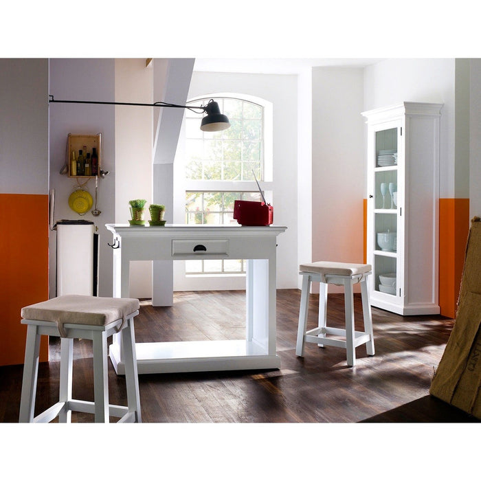 NovaSolo Halifax Single Vitrine White CA602