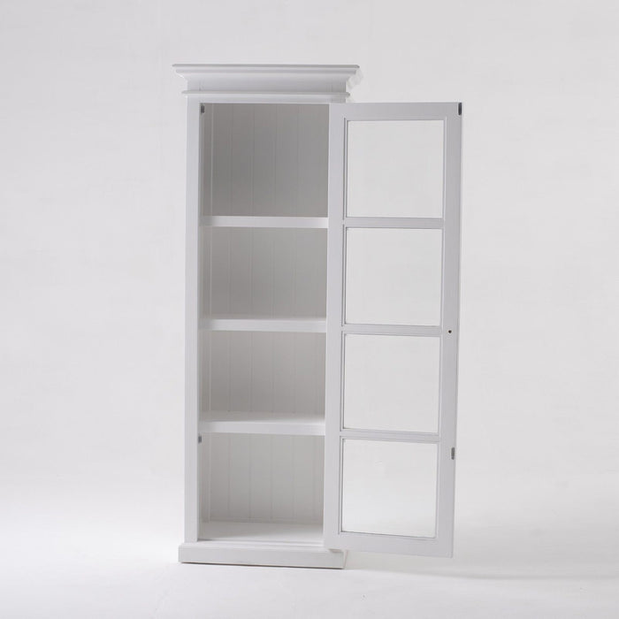 NovaSolo Halifax Single Vitrine White CA602