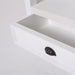 NovaSolo Halifax Bookcase with 1 Drawer White CA604