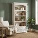 NovaSolo Provence Bookcase in Classic White Finish CA607