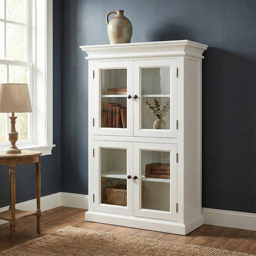 NovaSolo Halifax 2 Level Pantry White CA609
