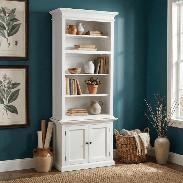 NovaSolo Halifax Single-Bay Hutch Unit White CA612