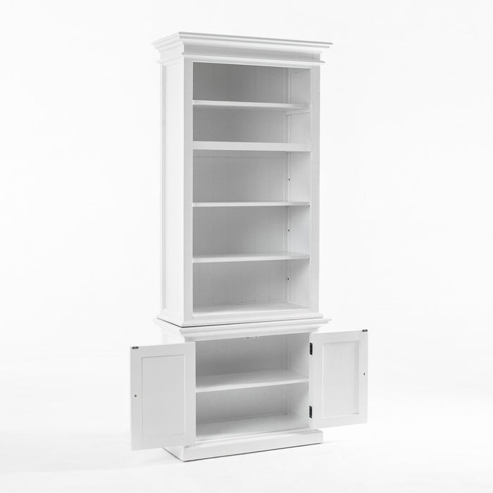 NovaSolo Halifax Single-Bay Hutch Unit White CA612