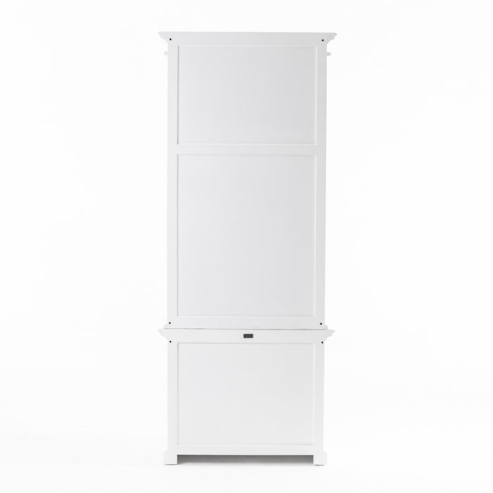 NovaSolo Halifax Single-Bay Hutch Unit White CA612