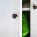 NovaSolo Halifax Double-Bay Hutch Unit White CA613