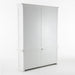 NovaSolo Halifax Double-Bay Hutch Unit White CA613