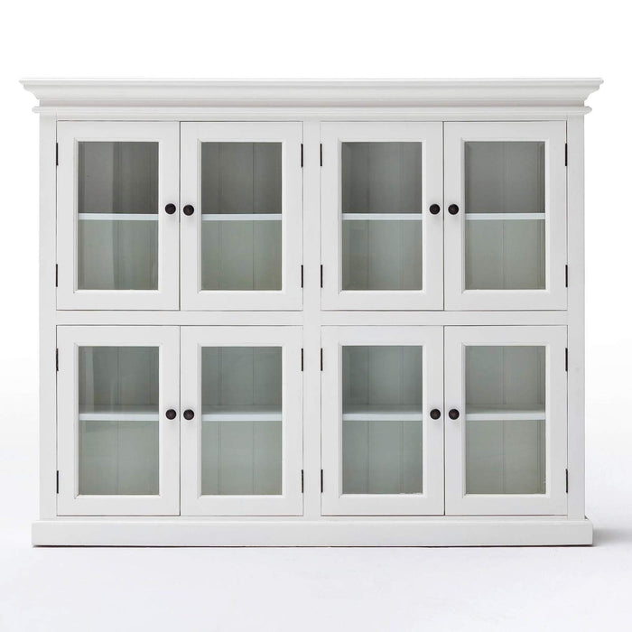 NovaSolo Halifax Pantry 8 Doors White CA615