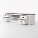 NovaSolo Halifax Accent Large Entertainment Center Two-tone CA631TWD