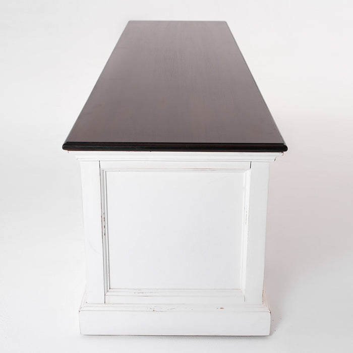NovaSolo Halifax Accent Large Entertainment Center Two-tone CA631TWD