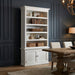 NovaSolo Halifax Single-Bay Hutch Cabinet In Classic White CA636