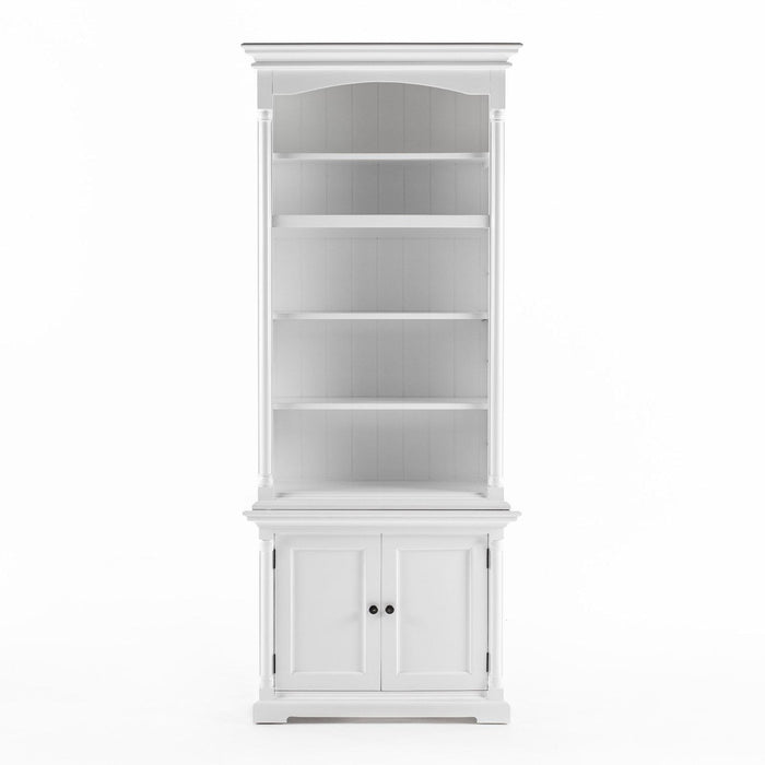 NovaSolo Provence Single-Bay Hutch Unit in Classic White CA638