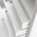 NovaSolo Skansen Bookcase with 3 Drawers in Classic White CA641