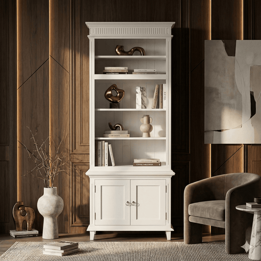 NovaSolo Skansen Single-Bay Hutch Unit in Classic White CA642