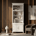 NovaSolo Skansen Single-Bay Hutch Unit in Classic White CA642