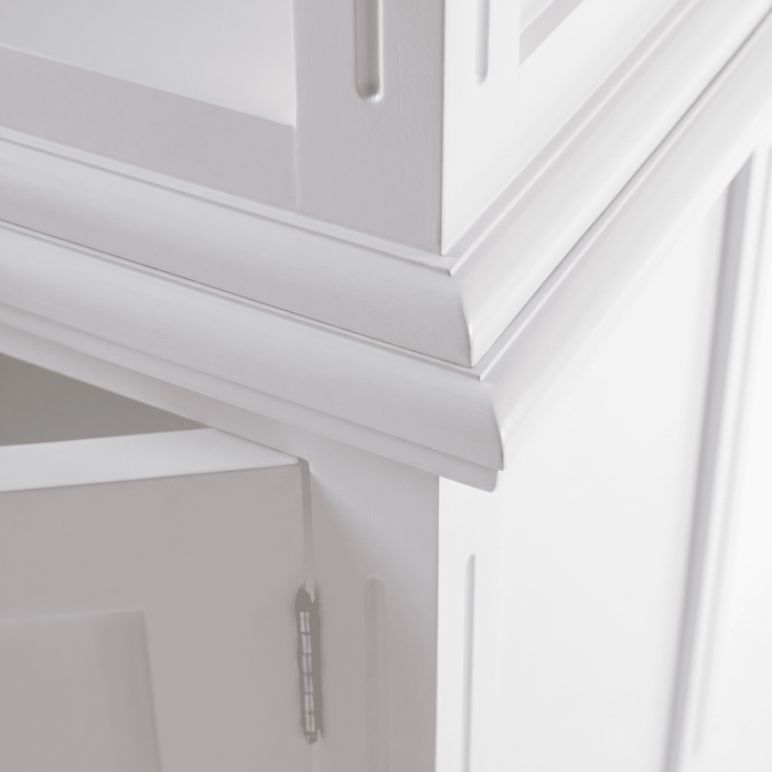 NovaSolo Skansen Single-Bay Hutch Unit in Classic White CA642