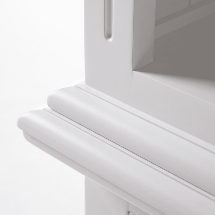 NovaSolo Skansen Single-Bay Hutch Unit in Classic White CA642