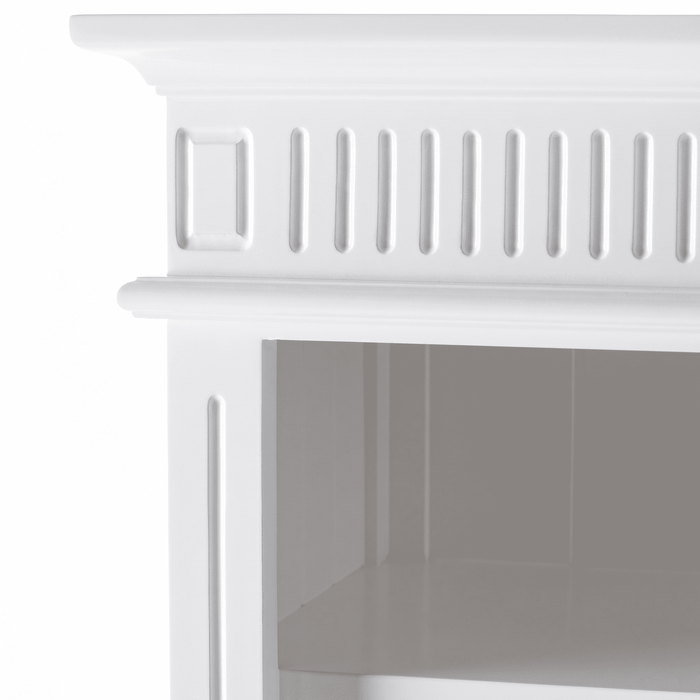 NovaSolo Skansen Single-Bay Hutch Unit in Classic White CA642