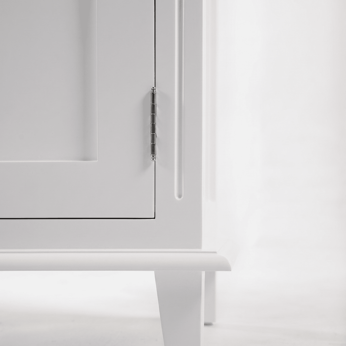 NovaSolo Skansen Double-Bay Hutch Unit in Classic White CA643