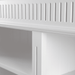 NovaSolo Skansen Double-Bay Hutch Unit in Classic White CA643